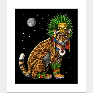 Aztec Jaguar God Posters and Art